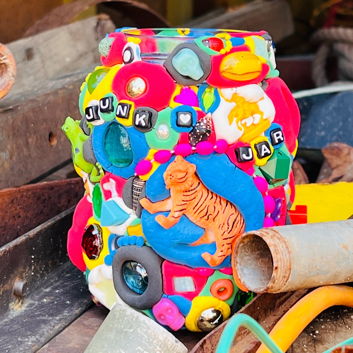 Junk Jar Craft Kit Art Kit for Kids Sculpture Kit for Adults Etsy