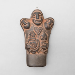 Pachamama Handmade Statue, Shaman Protection Talisman, Andean Feminist Wall Art, Inca Peru Bolivia Sculpture