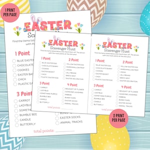 Easter Egg Scavenger Hunt Easter Treasure Hunt Easter Egg Hunt