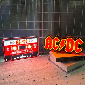 Custom LED Lightbox, Personalized Home Bar Decor, Room Decor, Birthday Gifts
