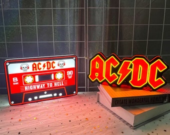 Custom LED Lightbox, Personalized Home Bar Decor, Room Decor, Birthday Gifts