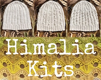 Himalia Beanie Kit Digital Pattern Yarn Toque Hat Download