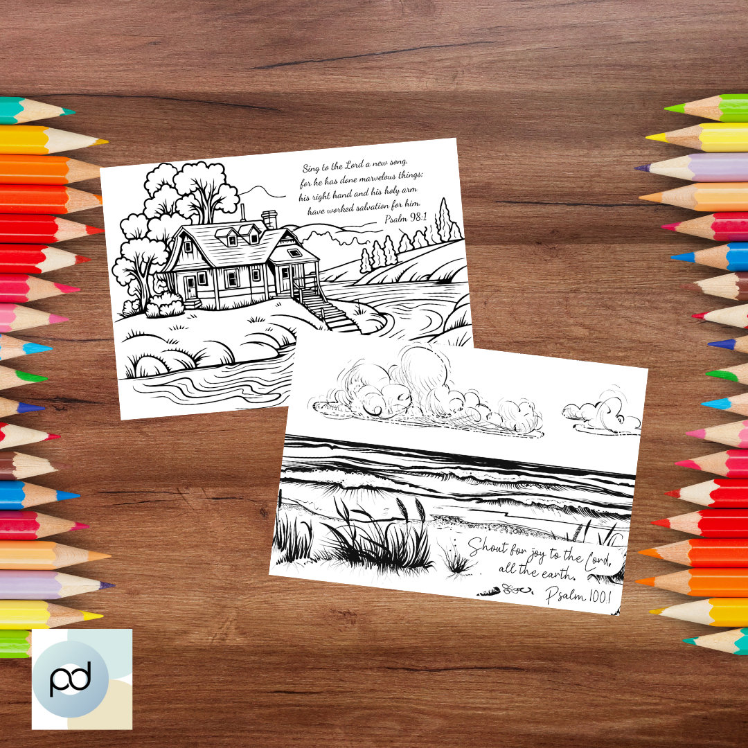 10 Printable Scripture Coloring Pages Faith Based Coloring Bible