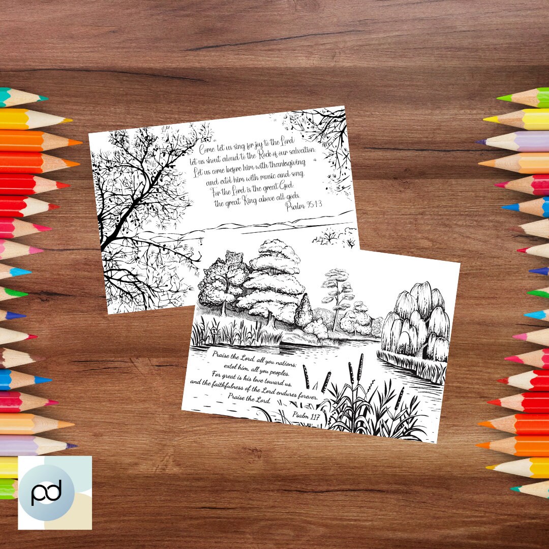 10 Printable Scripture Coloring Pages Faith Based Coloring Bible