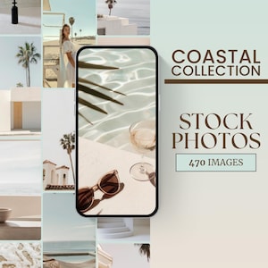 Coastal Tropische Stock Photos Instagram Posten Sommer Strand Stock Photos Leichte und Luftige Instagram Reels Cover Digital Marketing Photos