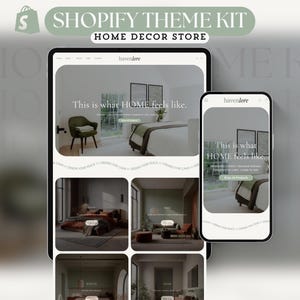 Motyw Shopify dla witryny internetowej z wystrojem wnętrz Luksusowy szablon Shopify Estetyczny zestaw motywów Szablon witryny internetowej z meblami Shopify Witryna internetowa z wystrojem wnętrz