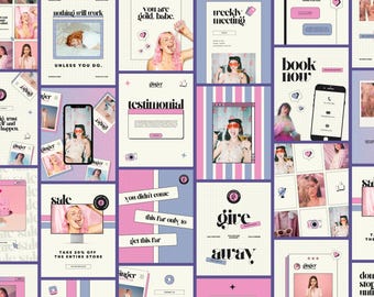 Business Aesthetic Instagram Post Template Social Media Canva Instagram Bundle Social Media Template Luxury Canva Business Instagram Minimal