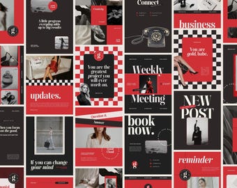 Business Aesthetic Instagram Post Template Social Media Canva Instagram Bundle Social Media Template Luxury Canva Business Instagram Minimal