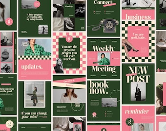Business Aesthetic Instagram Post Template Social Media Canva Instagram Bundle Social Media Template Luxury Canva Business Instagram Minimal