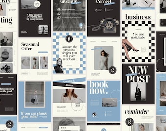 Business Aesthetic Instagram Post Template Social Media Canva Instagram Bundle Social Media Template Luxury Canva Business Instagram Minimal