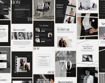 Business Aesthetic Instagram Post Template Social Media Canva Instagram Bundle Social Media Template Luxury Canva Business Instagram Minimal