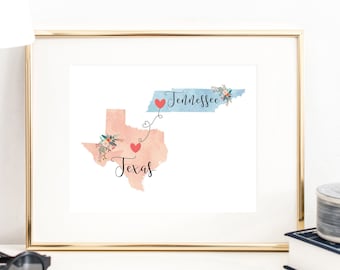 Tennessee Wall Decor Etsy