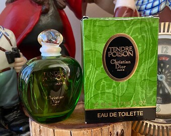 Jahrgang 1994 Dior Tendre Poison Eau De Toilette EDT 50ml Splash 