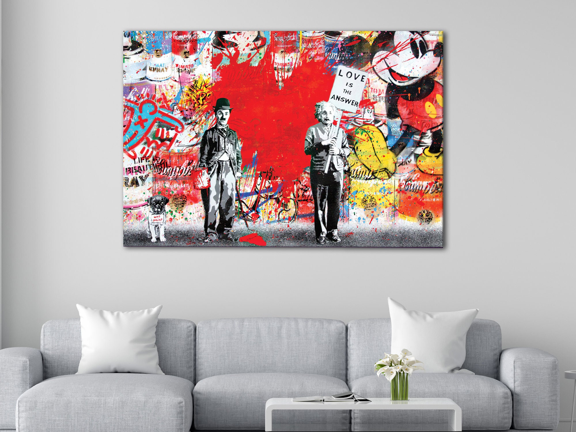 Chaplin painting - Etsy 日本