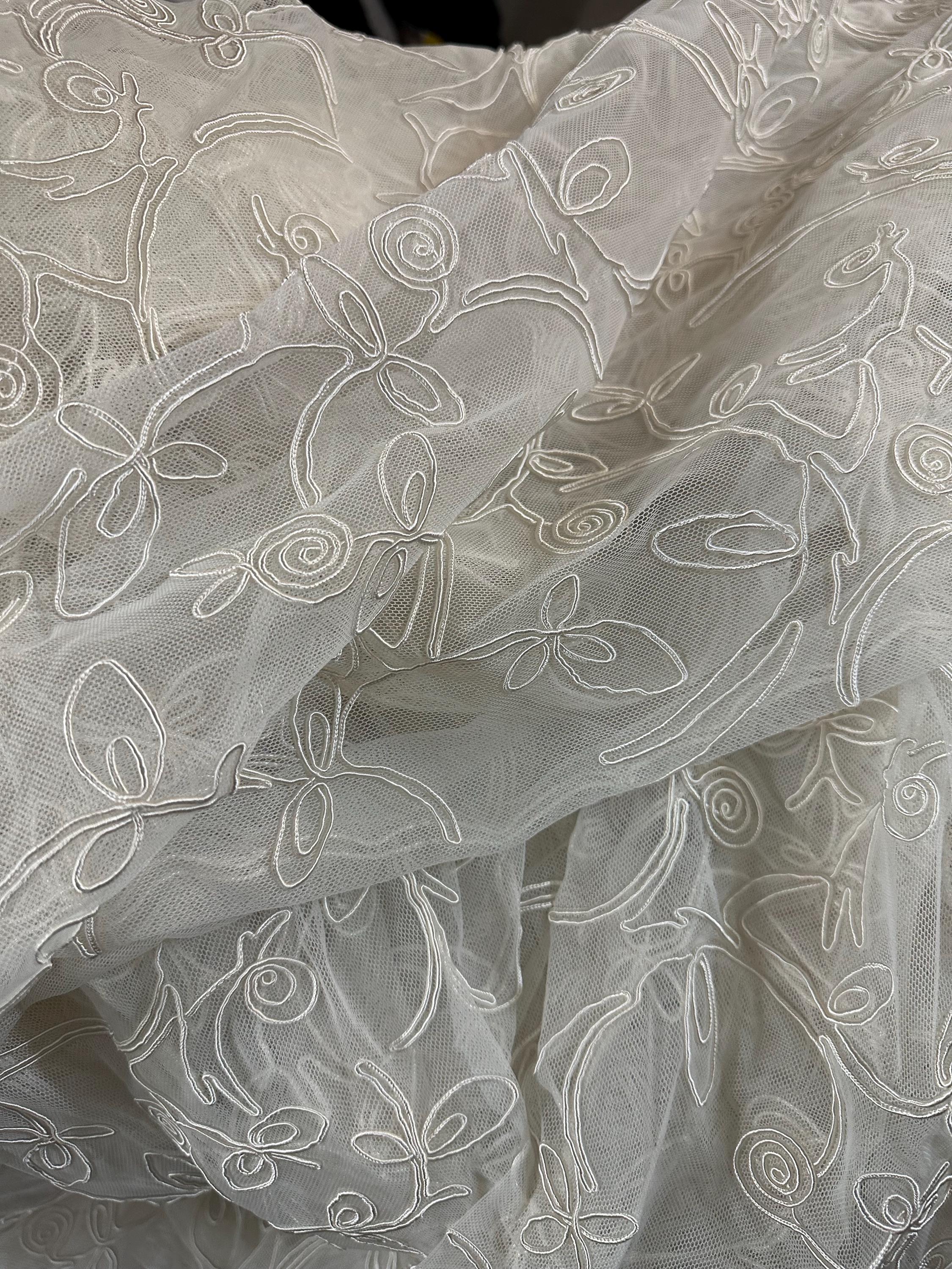 Embroidered Tulle Duster - Etsy