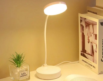 Round desk lamp