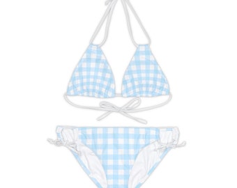 Strappy Bikini Set (AOP)