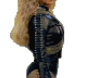 SALE! Beyonce!!!! cross-stitch digital pattern