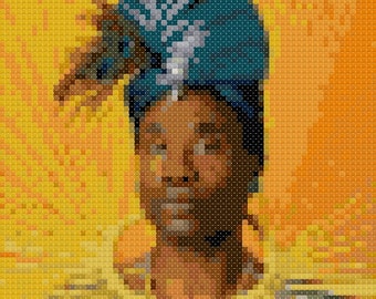 Billy Porter cross-stitch pattern