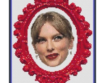 Taytay Portrait - Advanced cross-stitch PATTERN