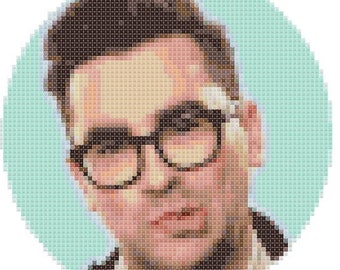 dan levy cross-stitch pattern