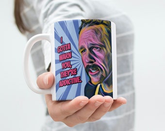 Taza de Los Soprano / Cita adictiva de Tony Soprano y Johnny Cakes