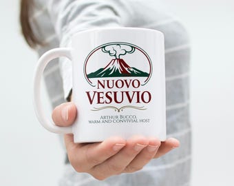 Taza Nuovo Vesuvio, regalo de Artie Bucco inspirado en los Soprano