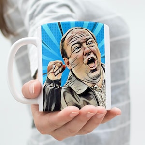 Tony Soprano Cheering | The Sopranos | Tony Soprano | Fan Art | Gifts for Sopranos Fans