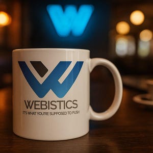 Webistics Coffee Mug - Funny Sopranos Gift for Dad - Retro 90s TV Show Prop Replica - Christopher Moltisanti image 5