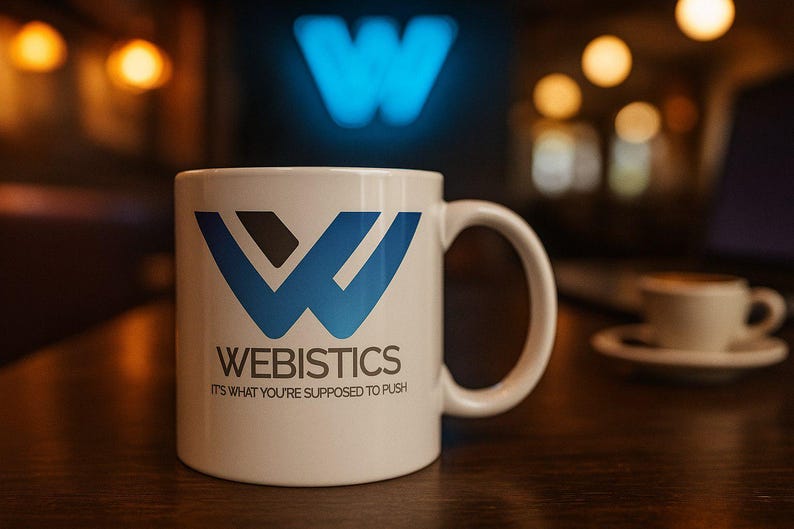 Webistics Coffee Mug - Funny Sopranos Gift for Dad - Retro 90s TV Show Prop Replica - Christopher Moltisanti image 5