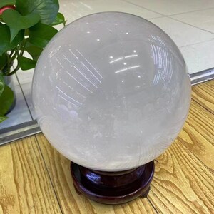20cm+ giant clear crystal ball magic ball Divination, increment,natural clear ball 1pc