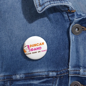 Dune Duncan Idaho Button: Spice Coffee Sci-Fi Gift