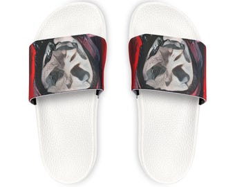 Sandalias deslizantes de PU para mujer Nightmother