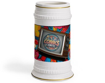 Comics und Kosmetik Bierkrug