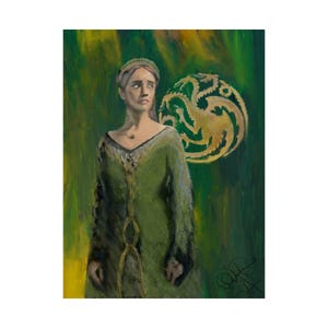 Queen Alicent Satin Posters