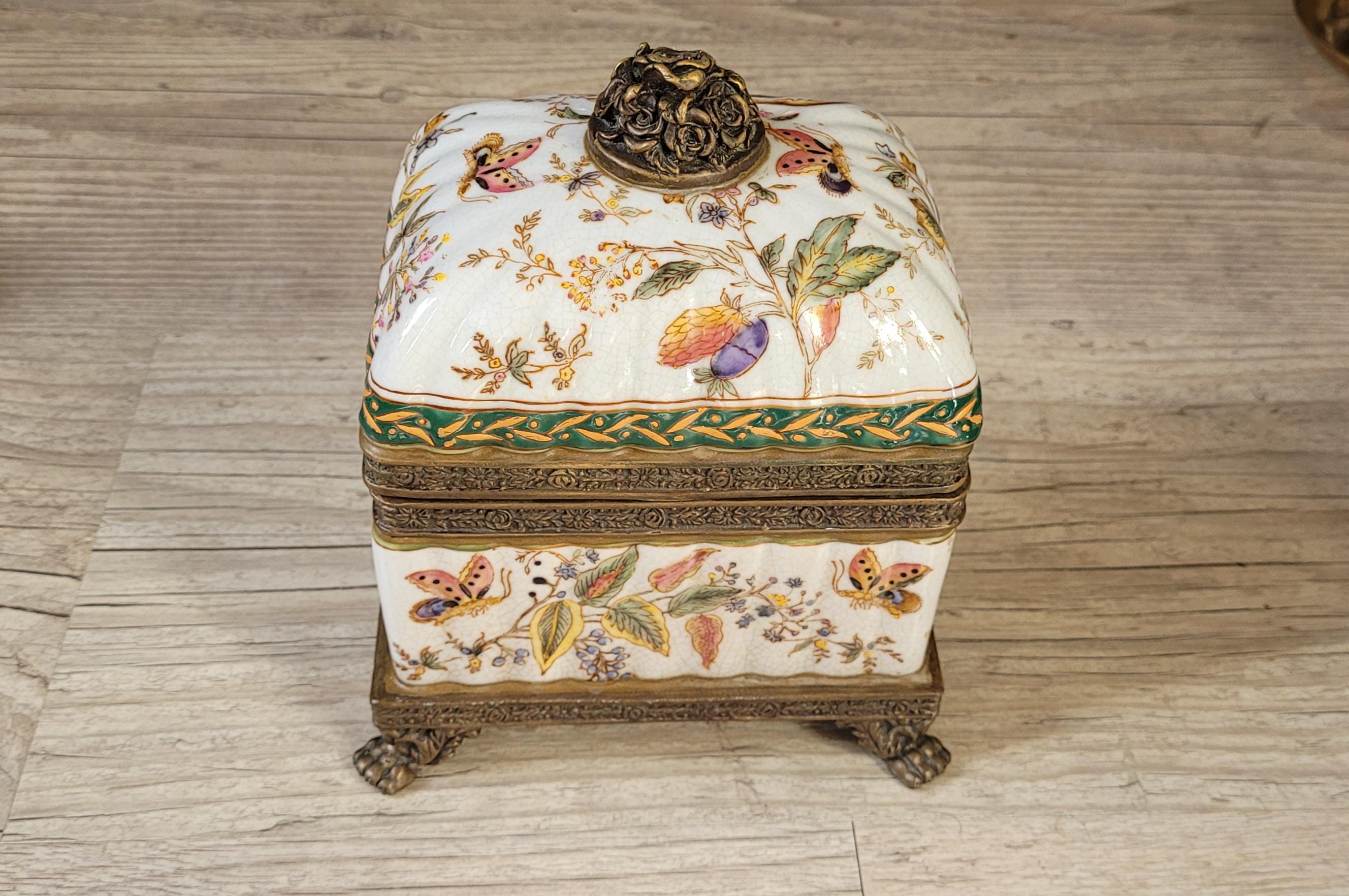 Wong Lee Porcelain Box - Etsy