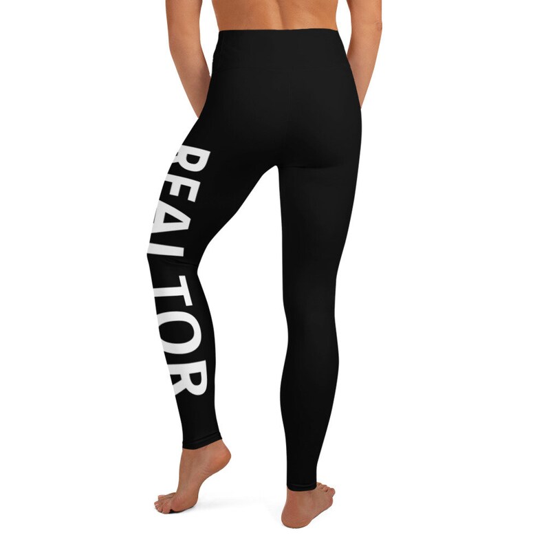 Super Cute Real Estate Agent high waisted Leggings Realtor Etsy