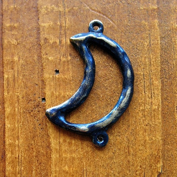 Ciondolo luna indaco