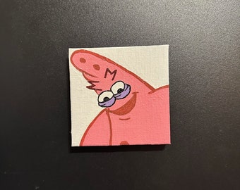 Aimant acrylique Patrick Star Meme