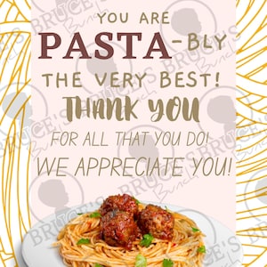 Pasta-bly the best!