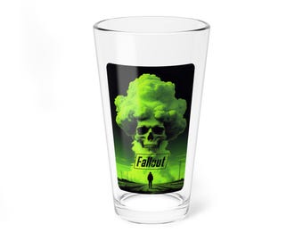 Fallout - The Nuka Ghoul Glass - 16oz