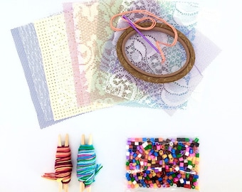 embroidery kit - introductory for toddlers