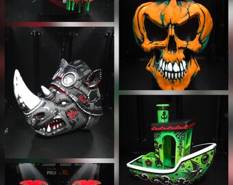 3D Printed Wall Decor and Statues
