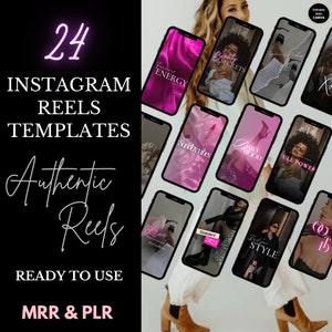 Instagram Rolle Abdeckung | Instagram Rollen | Instagram-Beitrag | Rosa Instagram | Reiche Frau Geschichten | Luxusmarke | Garnrollen | Reel Vorlagen