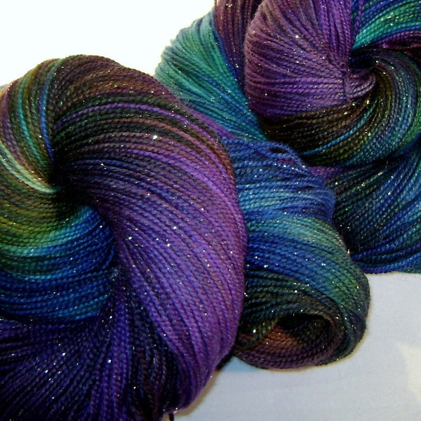 dragonfly - fairy dust sock yarn