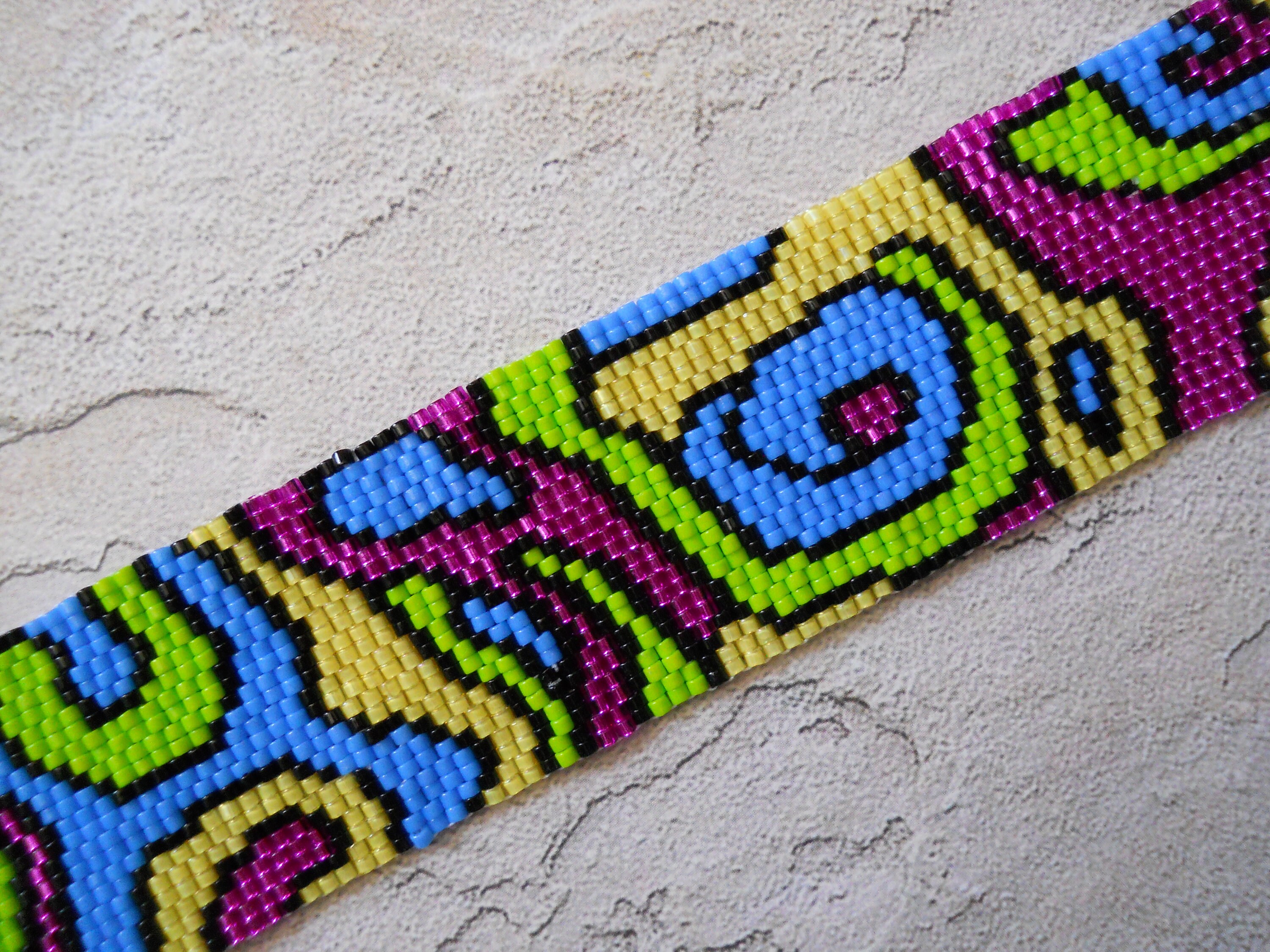 PATTERN: 2-drop Even Count Peyote Stitch,