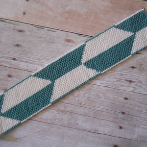 PATTERN: 2-Drop Even Count Peyote Stitch Bracelet, Trapezoids, Instant Download