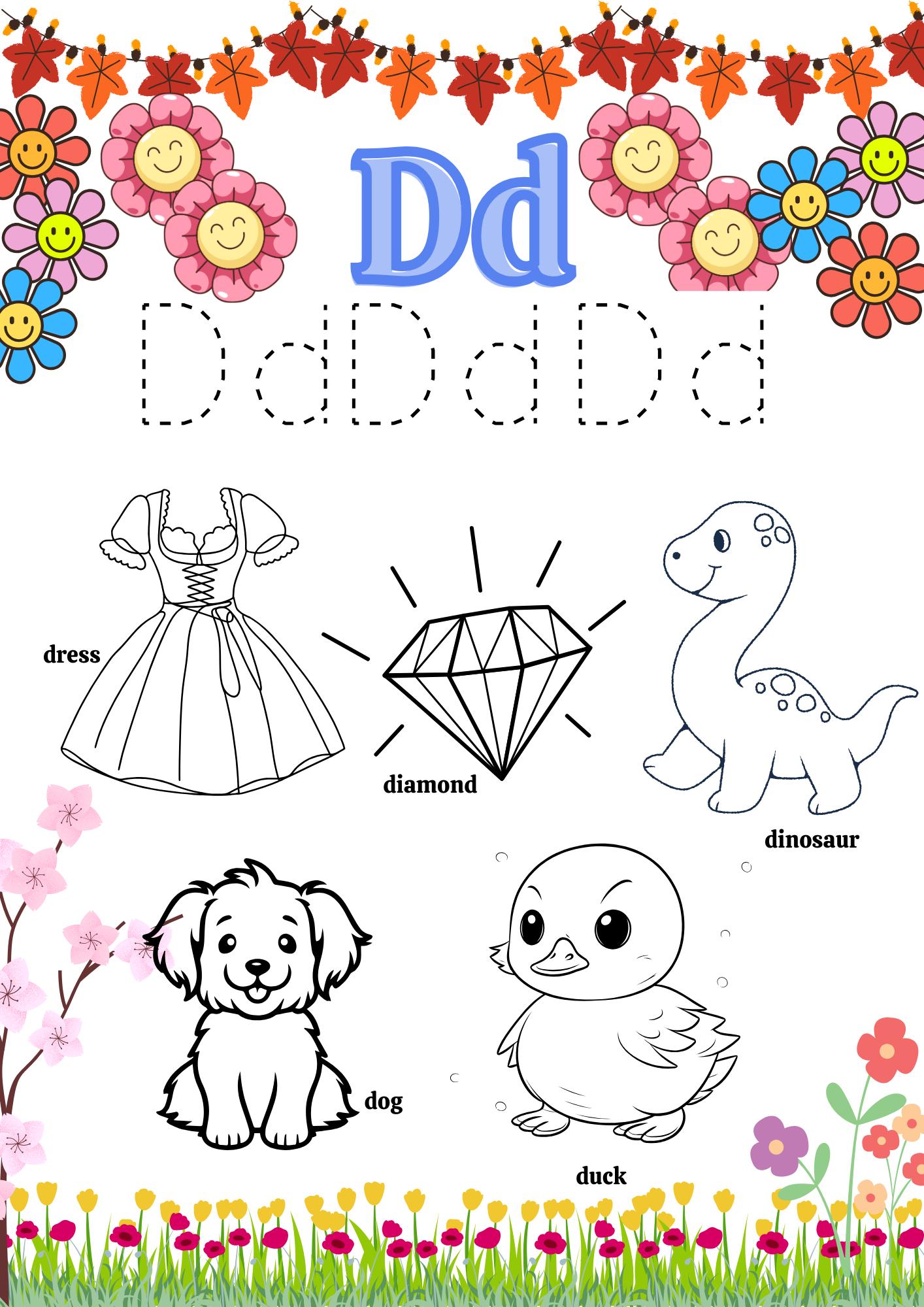 ABC Coloring Booklet - Etsy