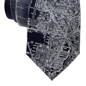Chicago Map Krawatte, Chicago Map Krawatte "Hochzeits-Krawatte für den Bräutigam, Groomsmen Geschenke, Chicago Illinois Hochzeit, Männergeschenk, coole Krawatten ""Krawatte""."
