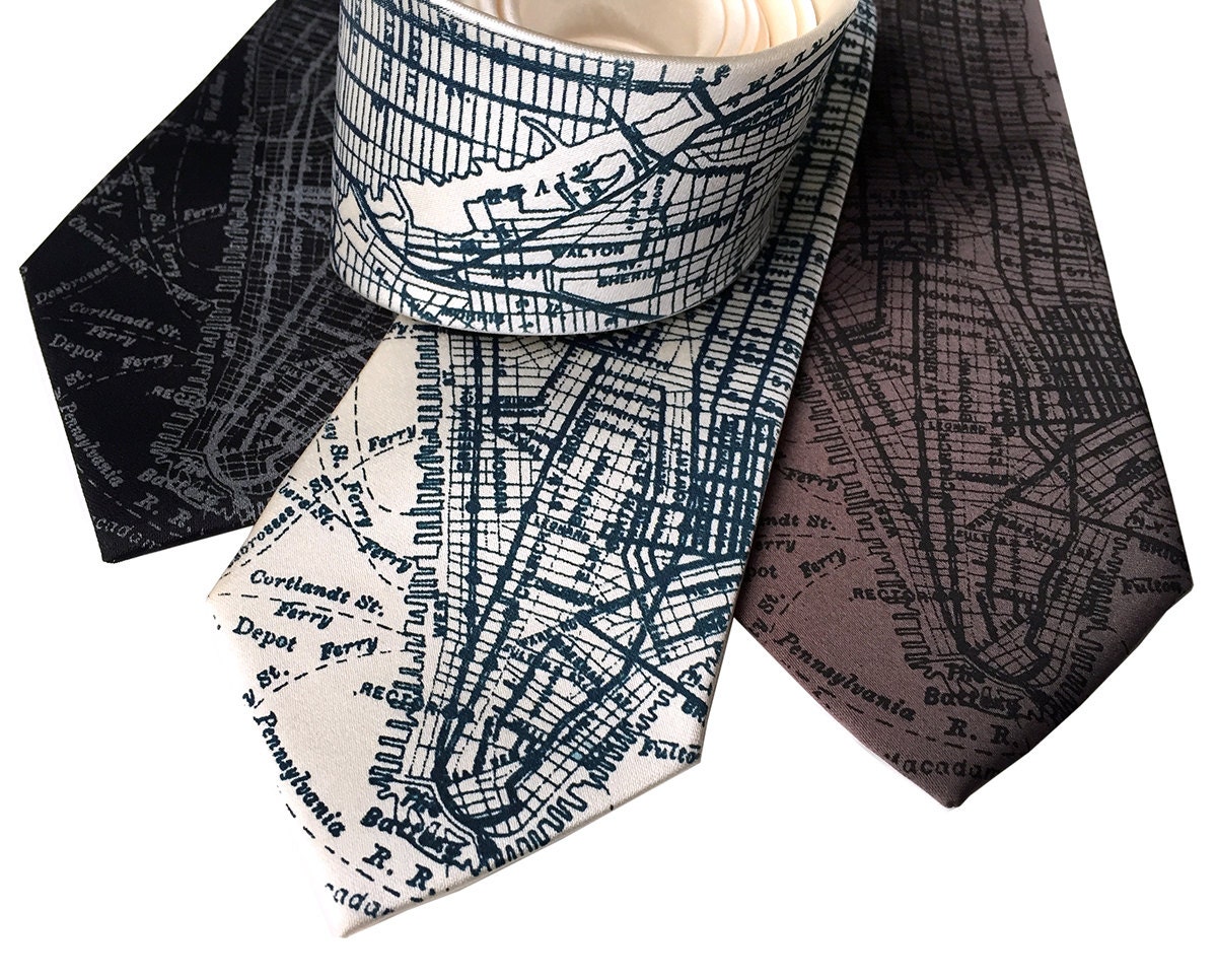 bergamo new york silk tie